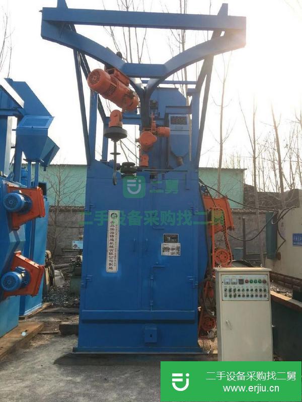 轉(zhuǎn)讓二手大型拋丸機(jī)Q37-30-60青島產(chǎn)Q69三相步進(jìn)拋丸機(jī)