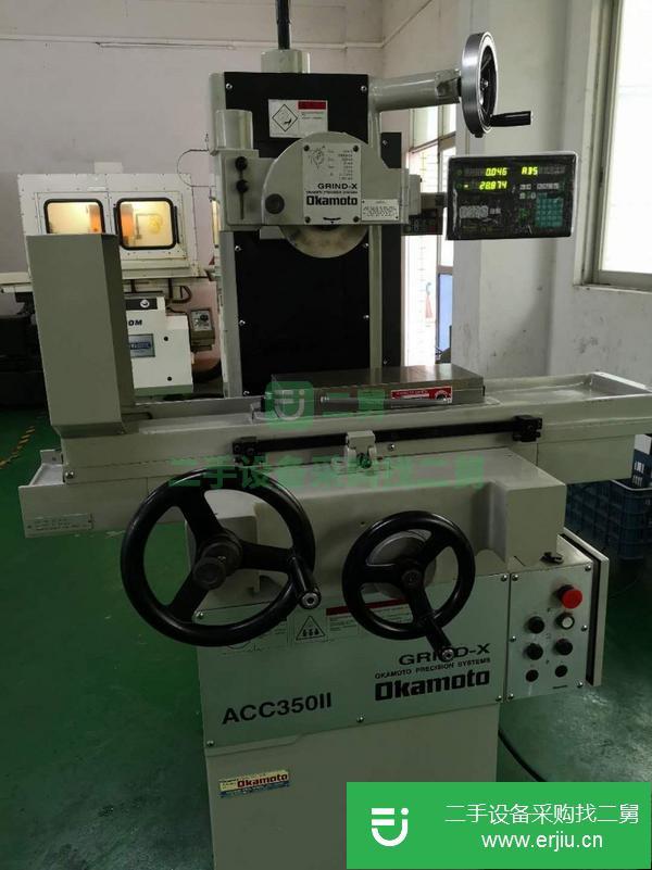 轉(zhuǎn)讓二手日本岡本平面磨ACC63,84,手搖磨350二手岡本內(nèi)外圓磨床