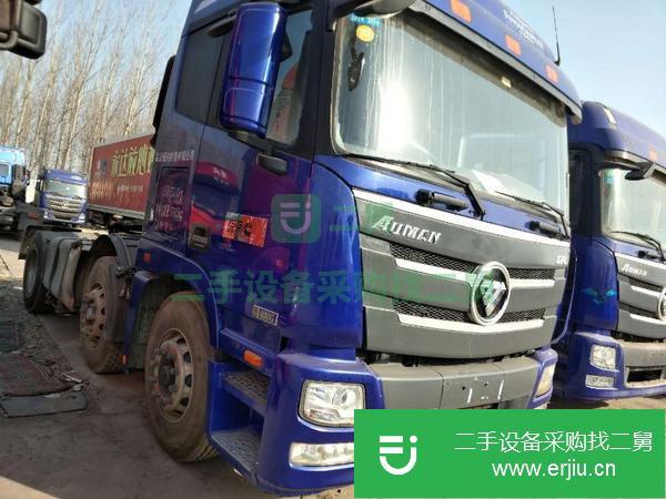 轉讓二手的16年歐曼gtl雙驅輕體400馬力國四牽引車