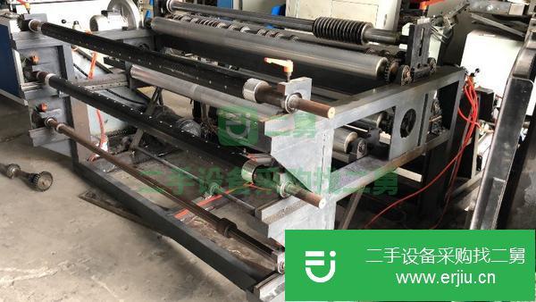 出售1600型臥式圓刀直刀分切機(jī)