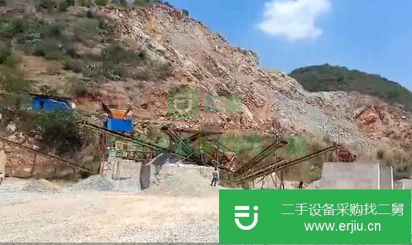 轉(zhuǎn)讓二手日產(chǎn)1000噸石子生產(chǎn)線破碎機(jī)制砂機(jī)設(shè)備