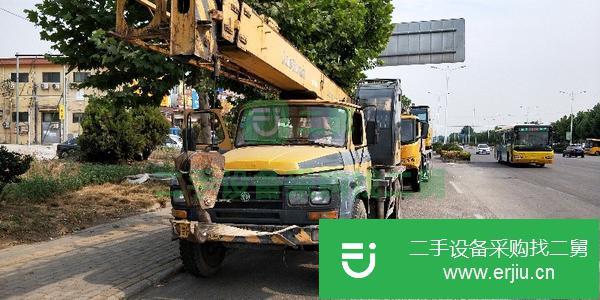 轉(zhuǎn)讓賣10年7月柳工八噸吊車