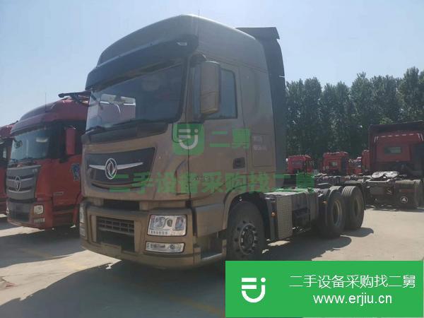 出售17年東風(fēng)天龍雙驅(qū)輕體460馬力國(guó)五牽引車