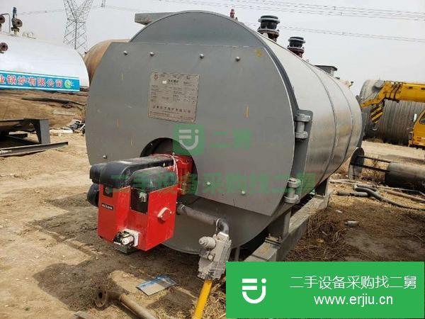 轉讓急售四方1.5噸燃氣熱水鍋爐7公斤壓力大型賓館洗浴的利器