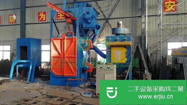 轉讓二手376吊鉤拋丸機