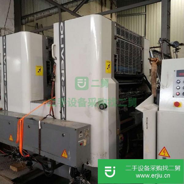 轉(zhuǎn)讓日本櫻井272EP大四開720雙色雙面膠印機(jī)