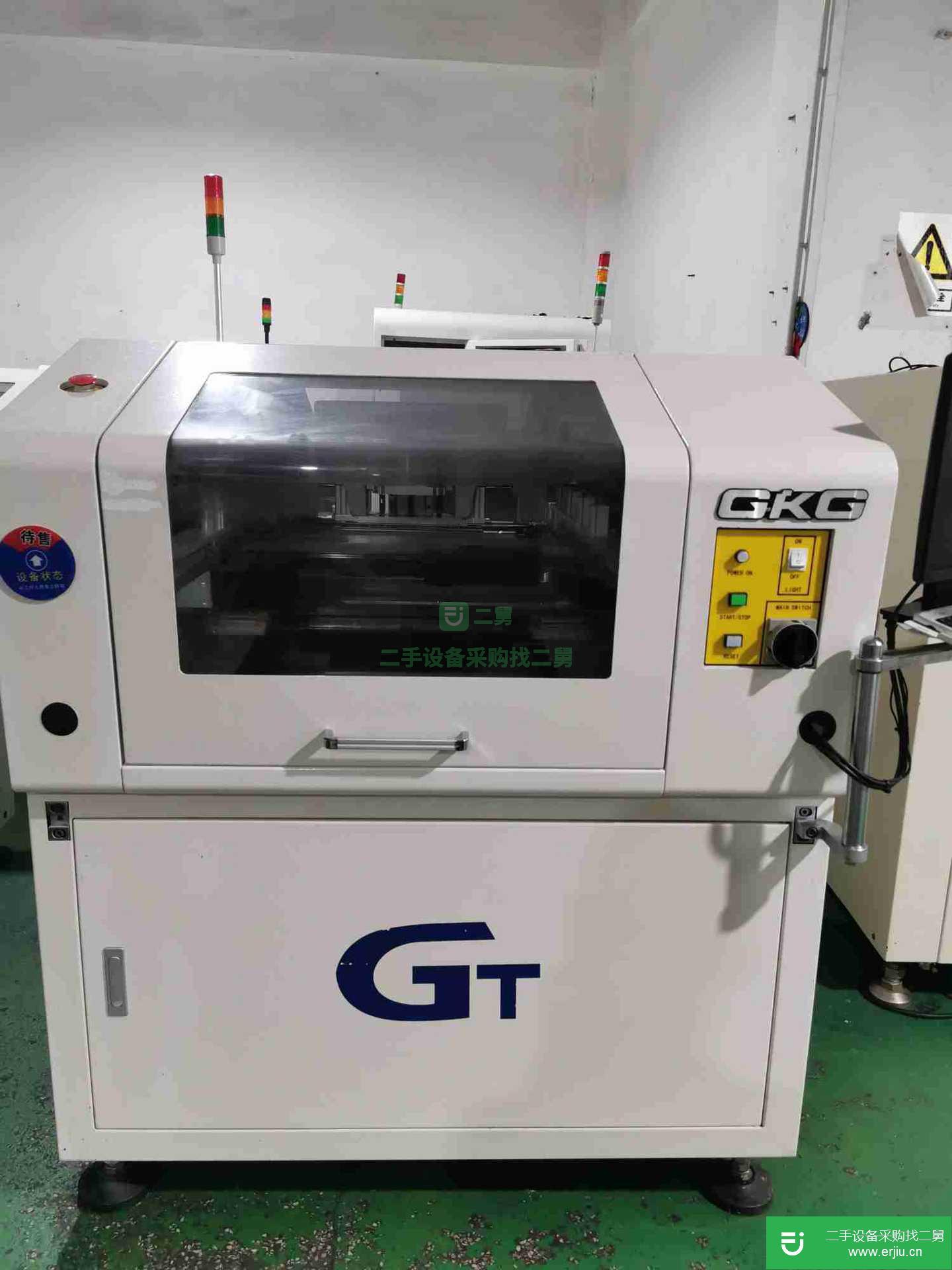 二手GKG GT全自動錫膏印刷機