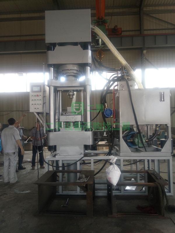 高密度陶瓷粉末液壓成型壓塊機