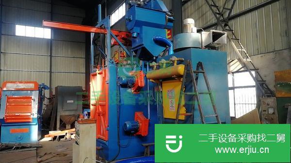 轉讓二手376吊鉤拋丸機