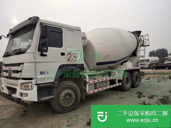 轉(zhuǎn)讓二手的18年國五豪沃攪拌車