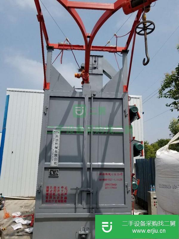 轉讓出售3二手730拋丸機安裝調試完畢