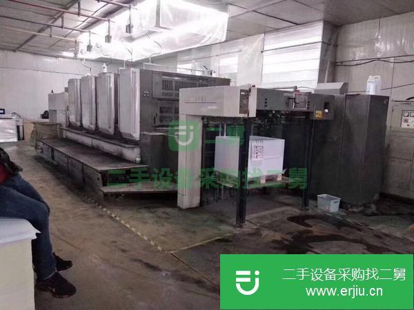 轉讓急賣04年小森440對開四色印刷機