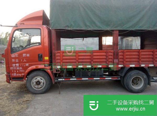 轉(zhuǎn)讓二手的重氣豪沃4米2藍(lán)牌輕卡