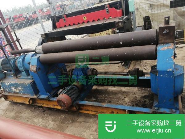 出售國標10*1500機械自動卷板機