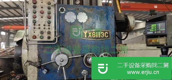 轉讓昆幾TX6113C臥式鏜床