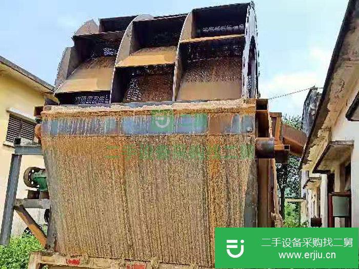 轉讓二手移動洗砂機低價處理