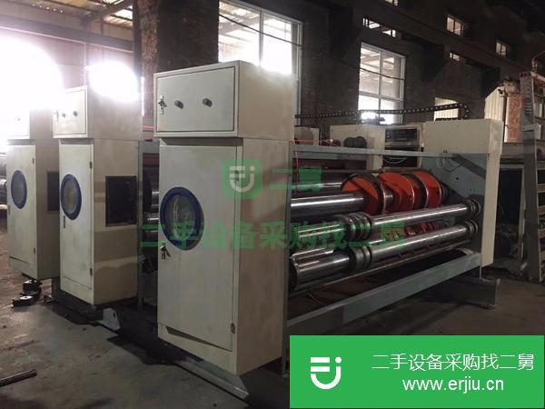 轉(zhuǎn)讓勝利產(chǎn)2800*420雙色開槽印刷機(jī),紙箱機(jī)械