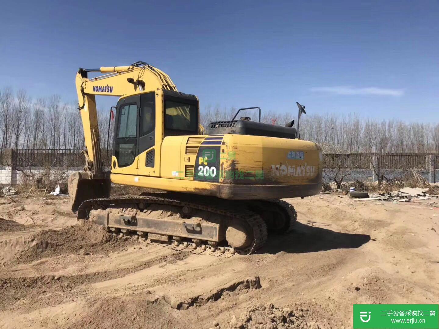 云浮地區低價轉讓小松 PC200-8N1 挖掘機 (小松200二手挖掘機)