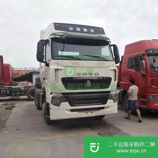 轉讓二手的17年豪沃T7H牽引車 540馬力