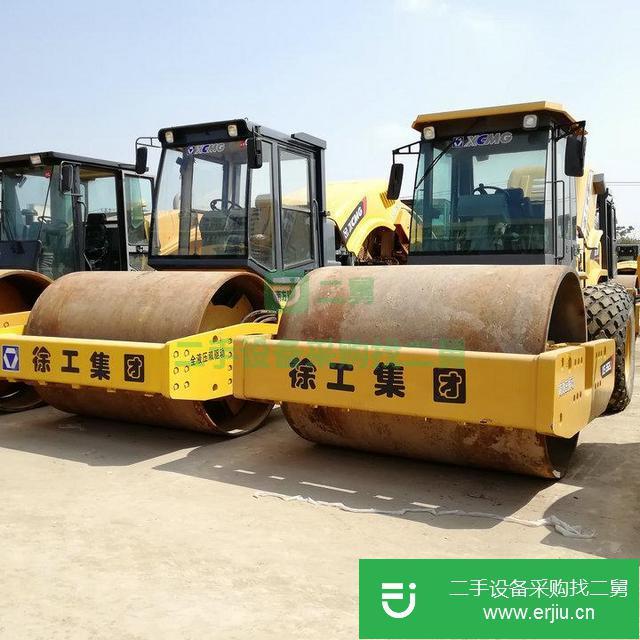 湖州原版二手22噸壓路機低價出售