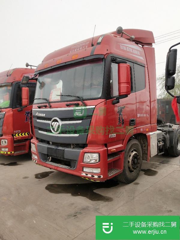 轉讓二手14年歐曼430濰柴國四牽引車  保證原裝車 手續齊全 包過戶