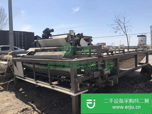 二手制砂機  洗砂機  帶式壓濾機   污泥處理設備