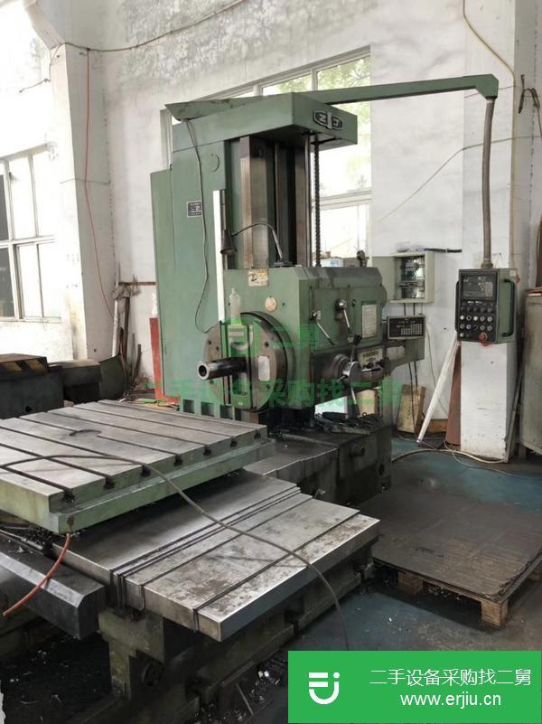 自家工廠倒閉出售中捷TPX6111B-2臥式銑鏜床