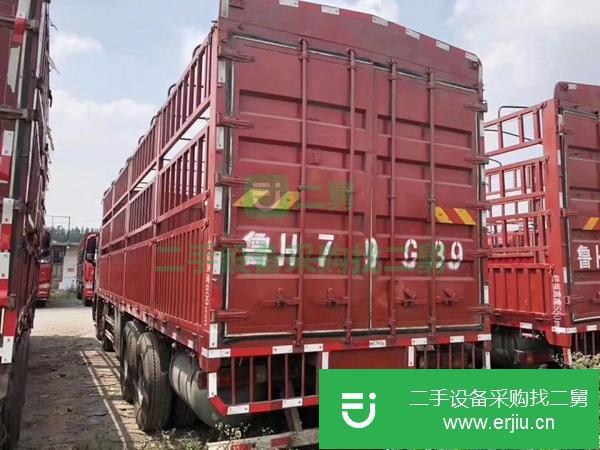 急轉一批二手的國四歐曼高欄單車 340馬力 前四后八輪牽引車