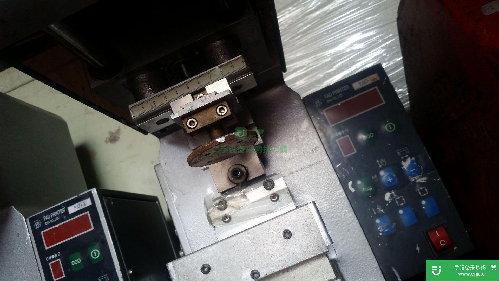 二手桌面臺式移印機忠科堅毅移印機等鴻毅移印單色雙色穿梭轉盤