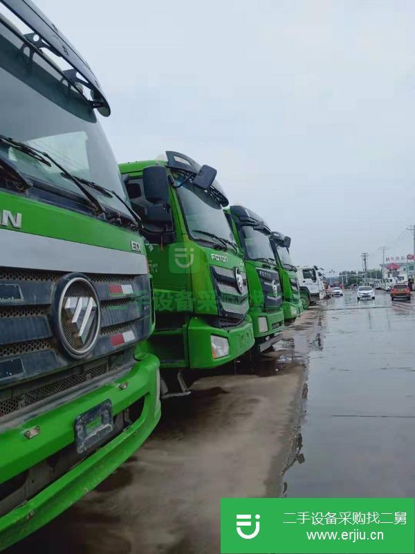 轉讓一批二手歐曼自卸車 350馬力 后八輪 國五