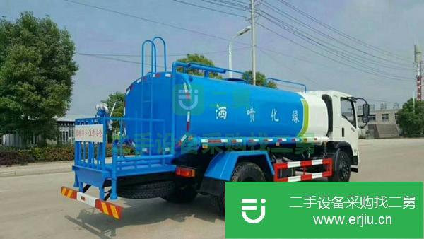 轉讓東風8-15立方大型工地流動綠化灑水車 二手灑水車