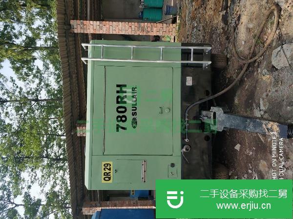 低價轉讓美國壽力780RH高風壓螺桿空壓機