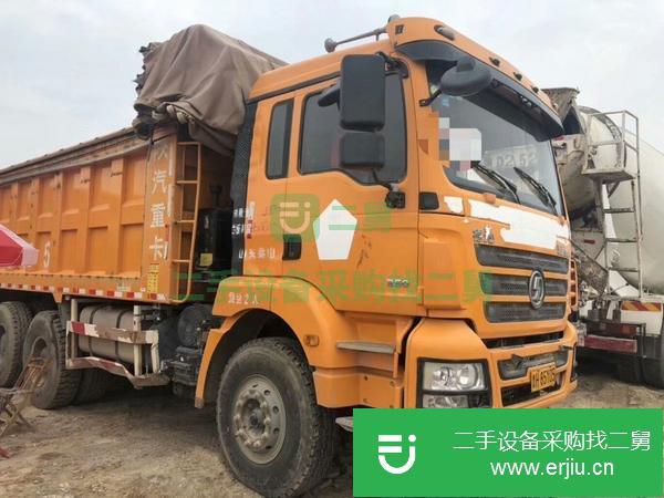 轉讓17年4月份德龍大箱5米8后八輪自卸車