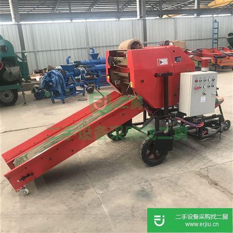 出售二手的九成新的HF-55*52-秸稈捆包機 全自動青儲打捆包膜機