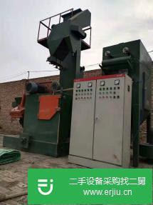 轉讓出售二手盤條建材拋丸機,廢鐵價處理