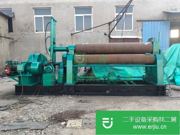 現貨出售二手實心W11-30*2500機械全自動卷板機一臺