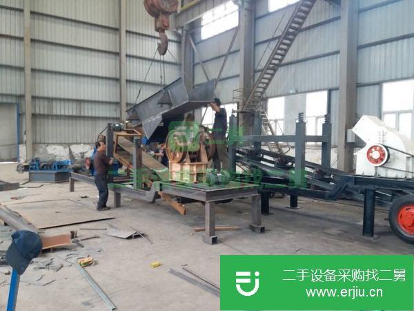 轉讓出售二手小型流動制砂機