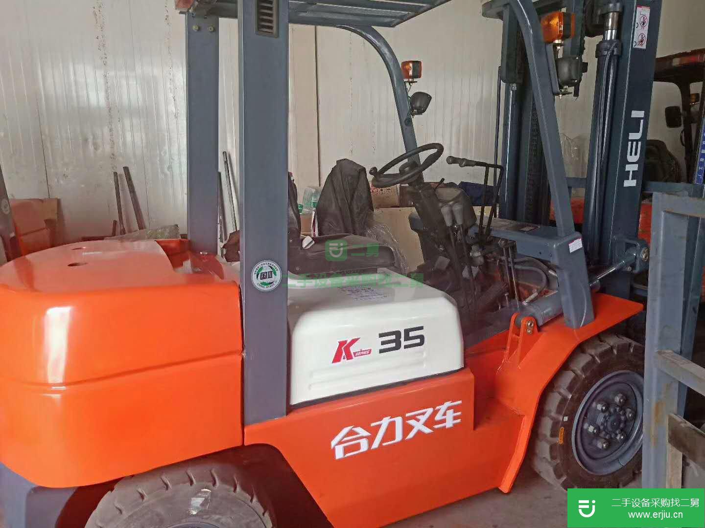 聊城因工地結業處理幾臺合力二手叉車