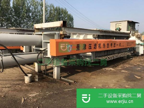 轉(zhuǎn)讓二手9成新京津壓濾機(jī)、隔膜壓濾機(jī)、板框壓濾機(jī)、箱式壓濾機(jī)等