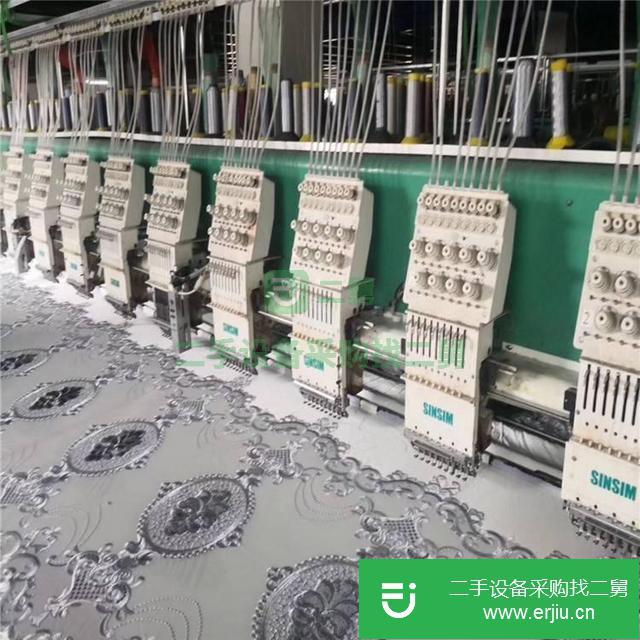 轉讓出售信勝二手繡花機 頭距高速機