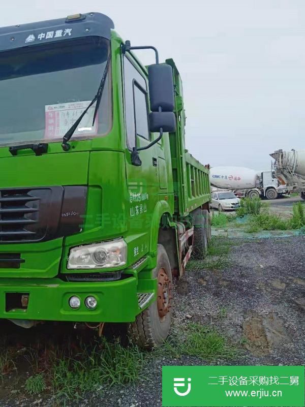轉(zhuǎn)讓急售14年二手豪沃自卸車(chē) 340馬力 后八輪
