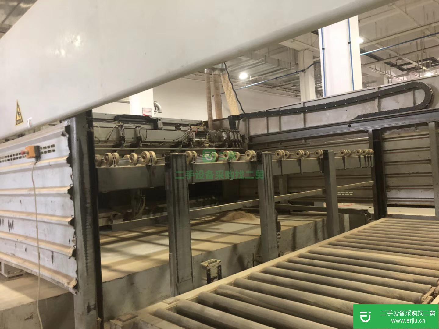 出售二手木工機械 二手比亞斯重型后上料電子鋸