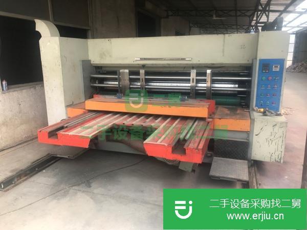 出售后踢兩色印刷圓摸機280×480紙箱印刷機