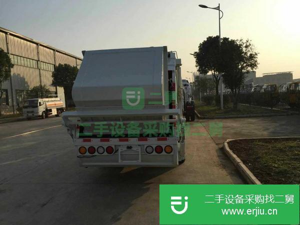 轉讓楚勝8噸后裝式壓縮垃圾車便宜賣
