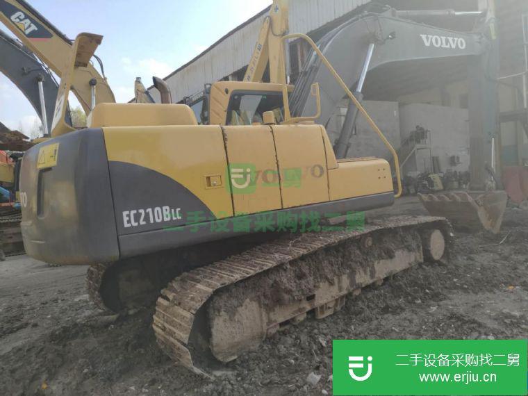 轉讓二手的精品沃爾沃210挖機