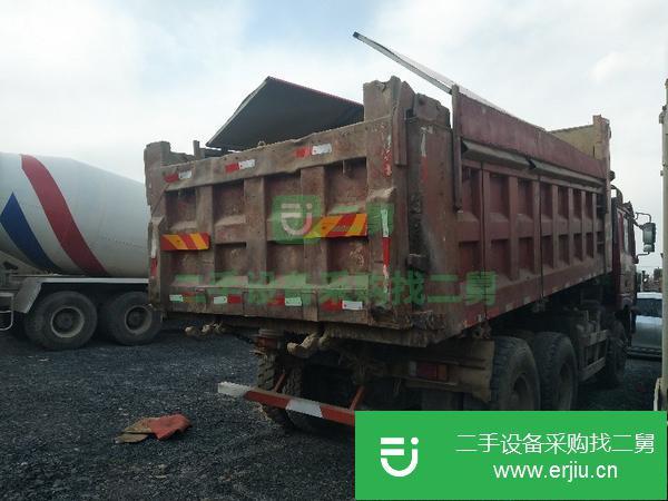 轉讓二手陜汽德龍F3000后八輪自卸車6.5米 原車手續 包提檔支持分期
