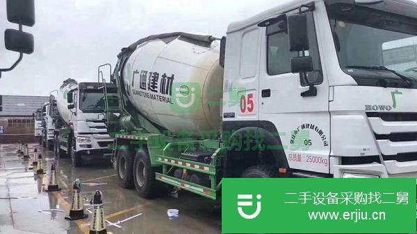 轉讓25臺豪沃攪拌車大12方國五