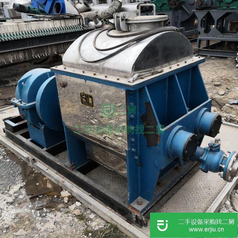 二手電加熱真空捏合機(jī)轉(zhuǎn)讓液壓傾缸捏合