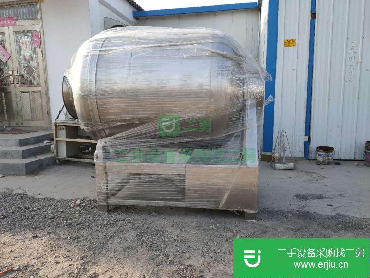 轉(zhuǎn)讓二手800/1000型全自動(dòng)變頻滾揉機(jī) 不銹鋼真空滾揉機(jī) 食品肉類腌制滾
