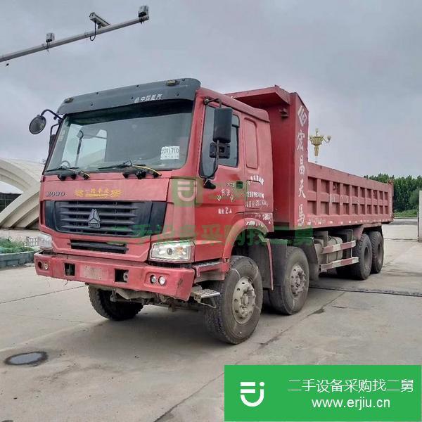 低價出售一臺12年豪沃自卸車，7.6米國三排放，可提檔過戶